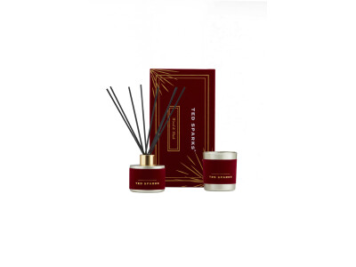 TED SPARKS - Wood & Musk - Candle & Diffuser Giftset