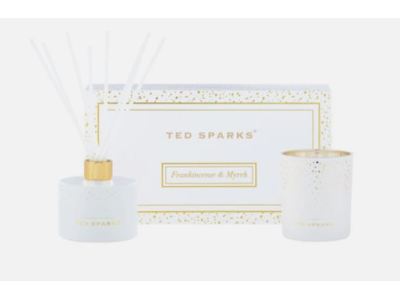 Ted Sparks - Candle & Diffuser Gift Set-Frankincense & Myrrh