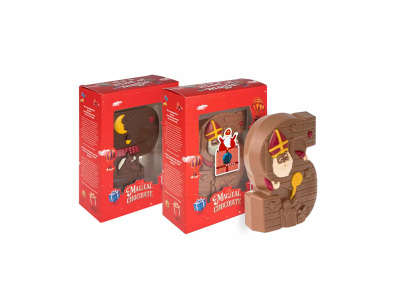 3D Sinterklaas chocoladeletter
